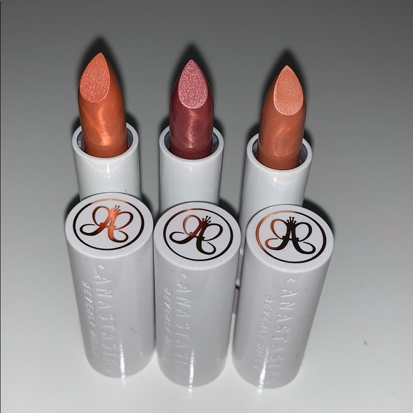 ⭐️HOST PICKED⭐️ Set of 3 mini lipsticks - Picture 2 of 5